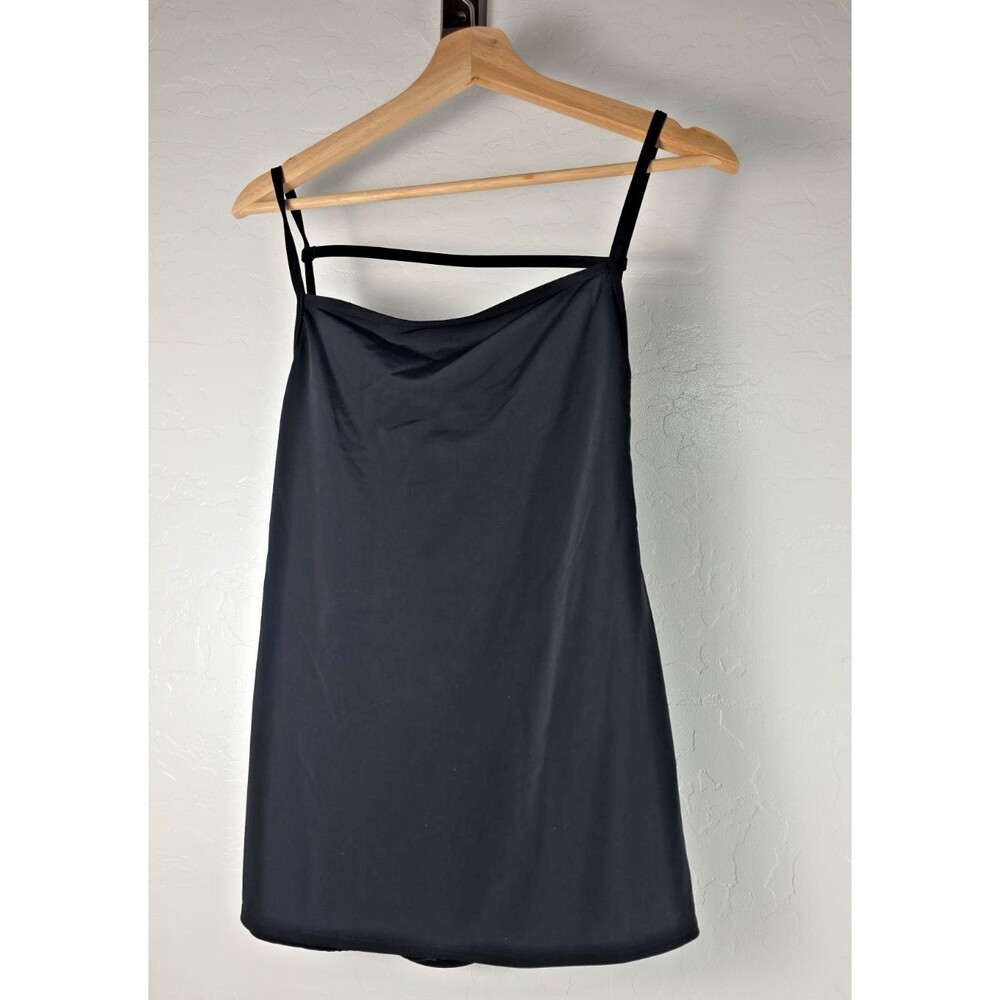 I.N.C. International Concepts Black One Piece Swim Dress Size Small